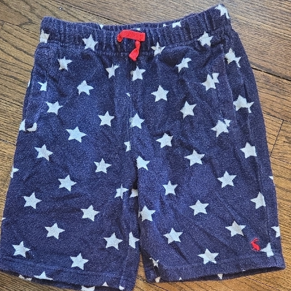 Joules Blue and Red Starry Shorts